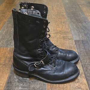 Double H Black Road Logger Boots